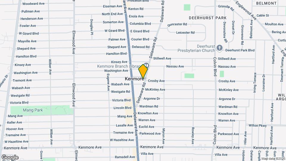 112-132 Delaware Rd Mapa y Detalles de la Ubicación