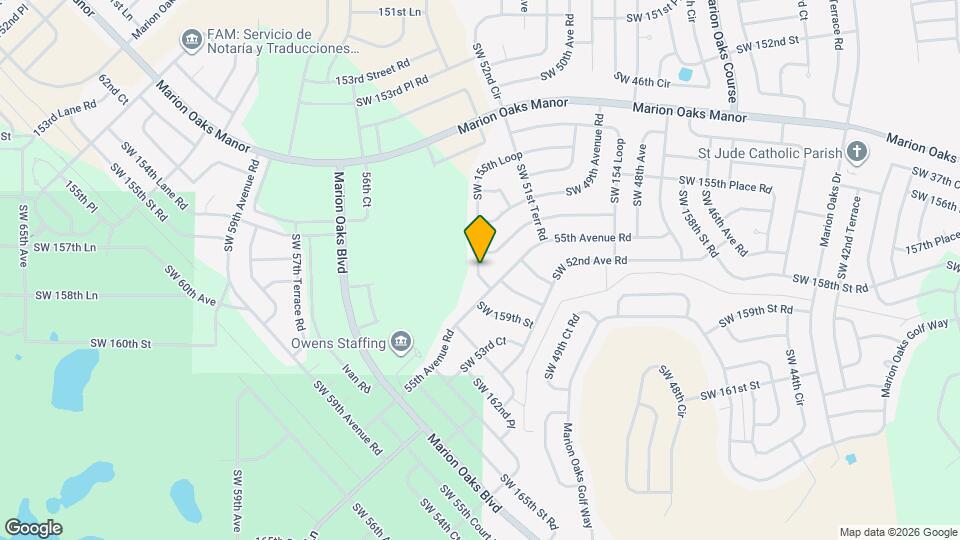5256 SW 155th Loop Map and Location Details