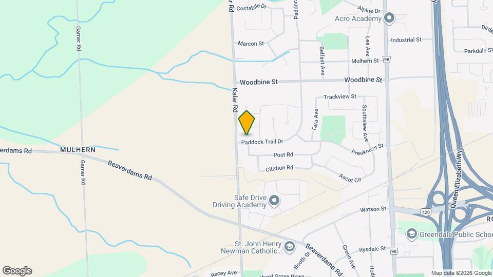 8235 Paddock Trail Dr Map and Location Details