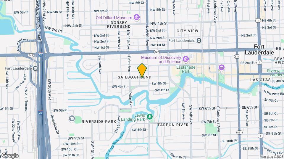 920 Las Olas Blvd Map and Location Details