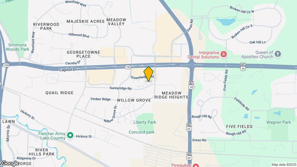 1371-1383 Sunnyridge Rd Mapa y Detalles de la Ubicación