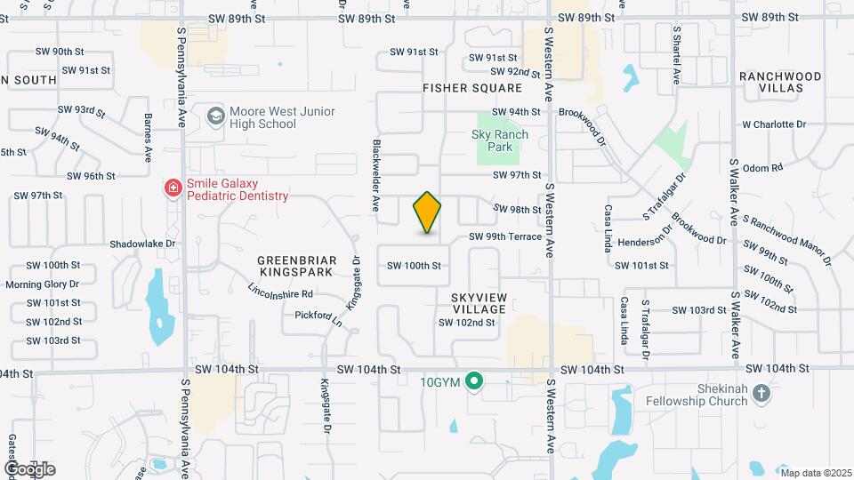 1121 SW 99th Terrace Map and Location Details