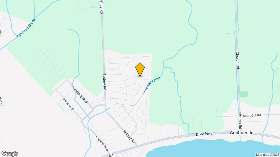 9625 Cape Cod Dr Mapa y Detalles de la Ubicación