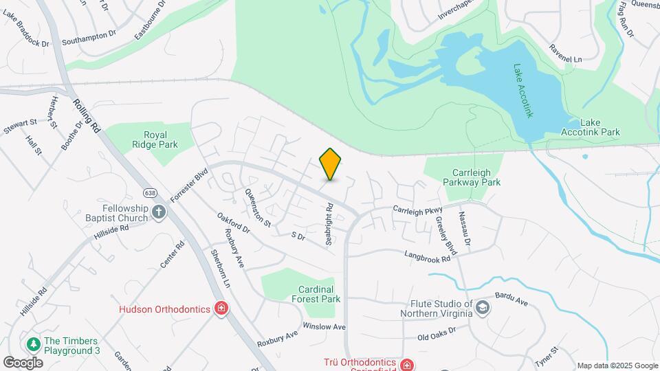 5915 Kingsford Rd Map and Location Details