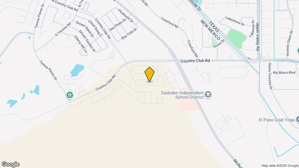 840 Via Glorieta Map and Location Details