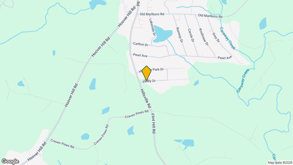 3993-3997 Valley Dr Map and Location Details