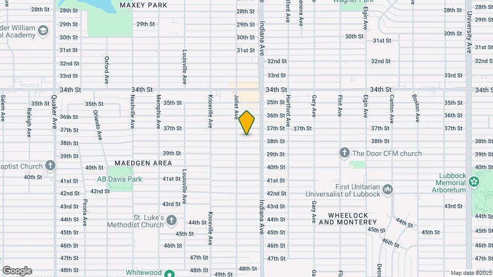 3414 38th St Map and Location Details
