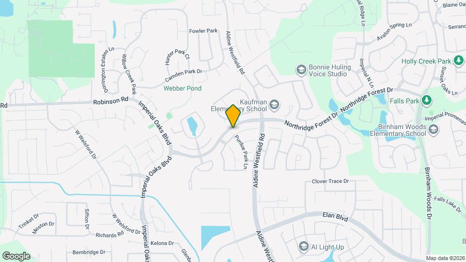 2511 Bridgestone Park Ln Map and Location Details