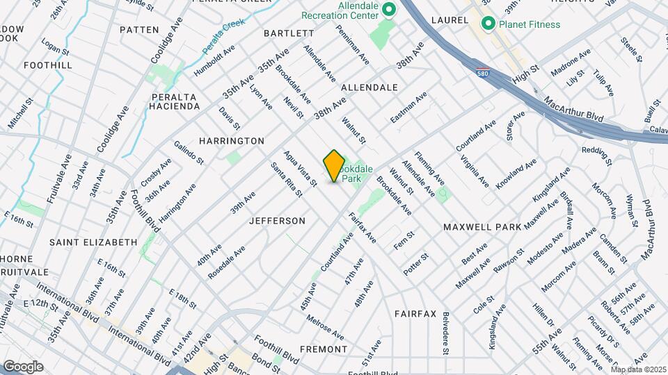 4083 Lyon Ave Mapa y Detalles de la Ubicación