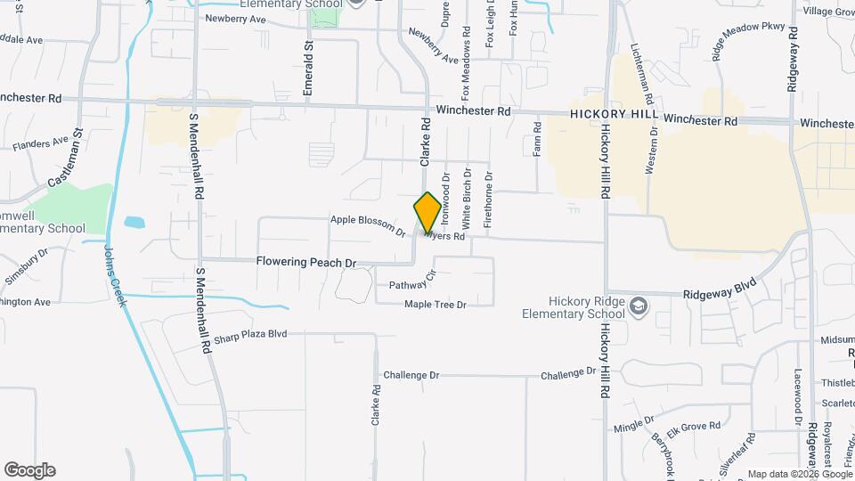 5655 Myers Rd Map and Location Details