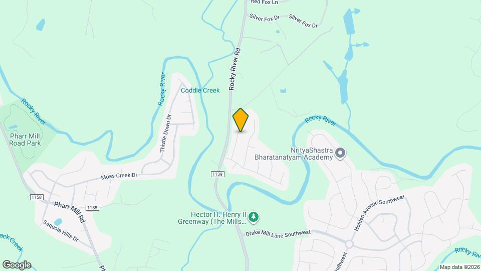 6819 Blake Brook Dr Map and Location Details