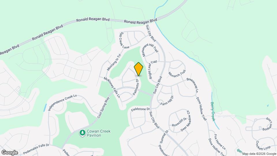 127 Palmetto Dr Map and Location Details