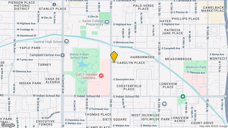 4335 N 7th St Map and Location Details