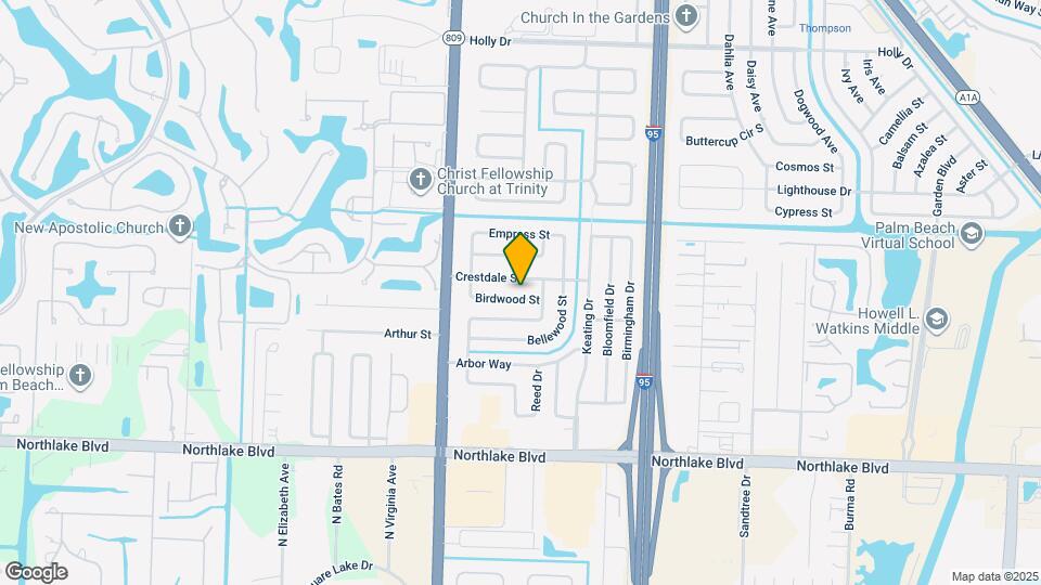 4317 Birdwood St Map and Location Details