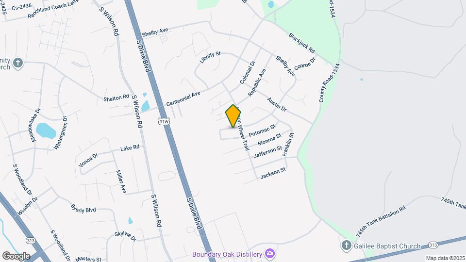 508 Independence Ct Map and Location Details