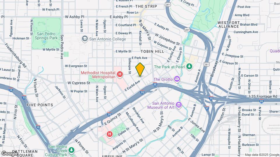 721 E Euclid Ave Mapa y Detalles de la Ubicación