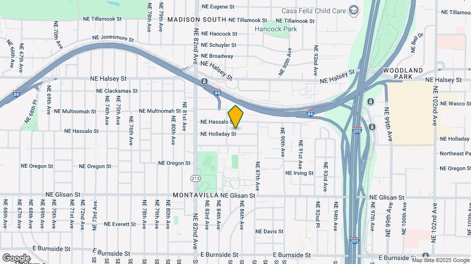 8435 NE Holladay St Map and Location Details