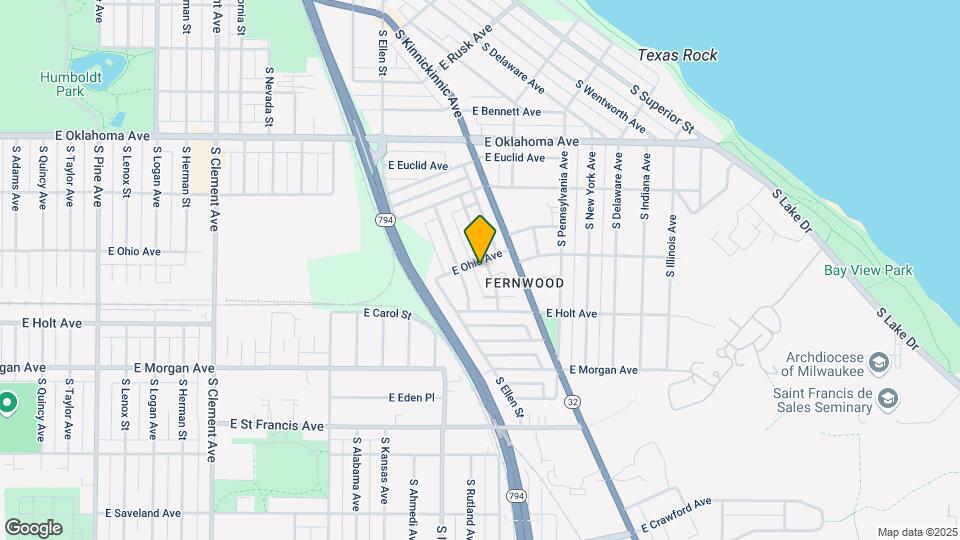 3307 S Springfield Ave, Unit 3307 Map and Location Details