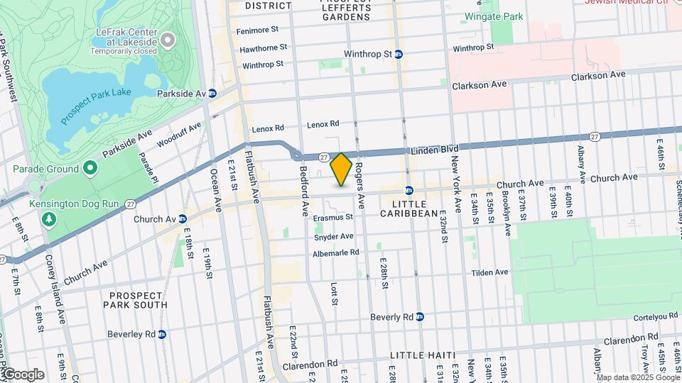 2533 Church Ave Mapa y Detalles de la Ubicación