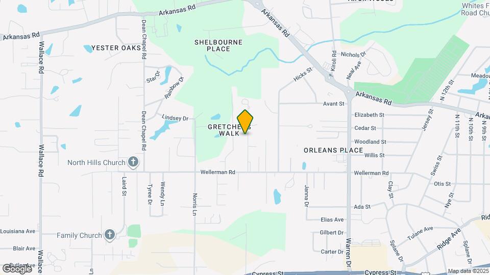 119 Fairlane Dr Map and Location Details