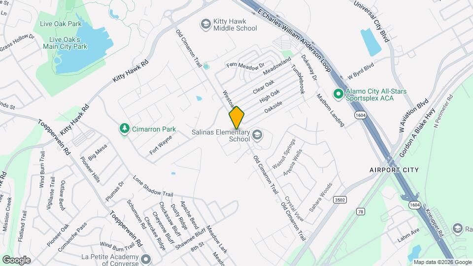 10606 Century Farm Dr Map and Location Details