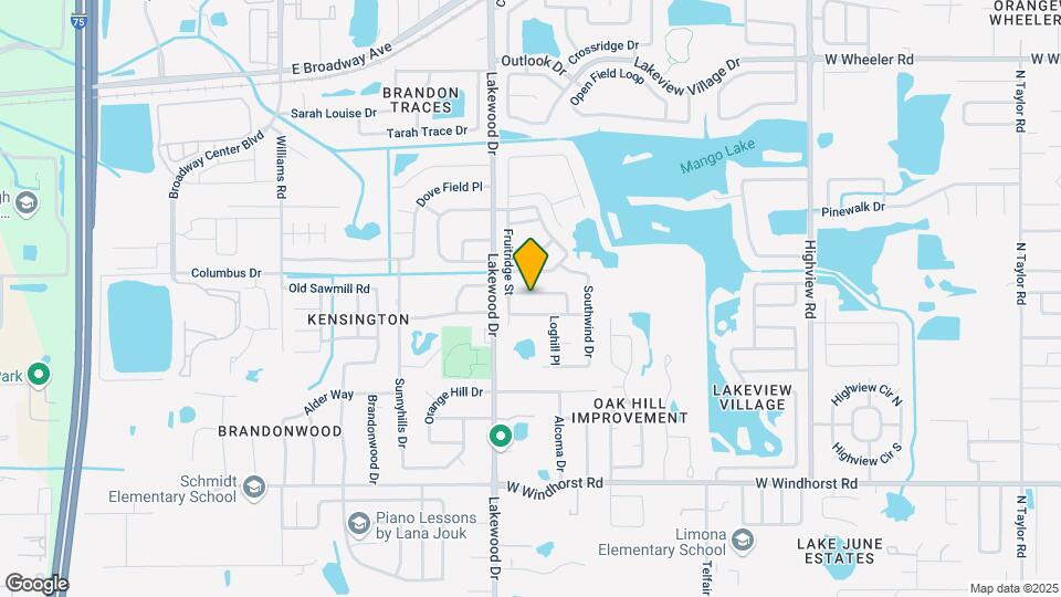 1621 Dusty Rose Ln Map and Location Details