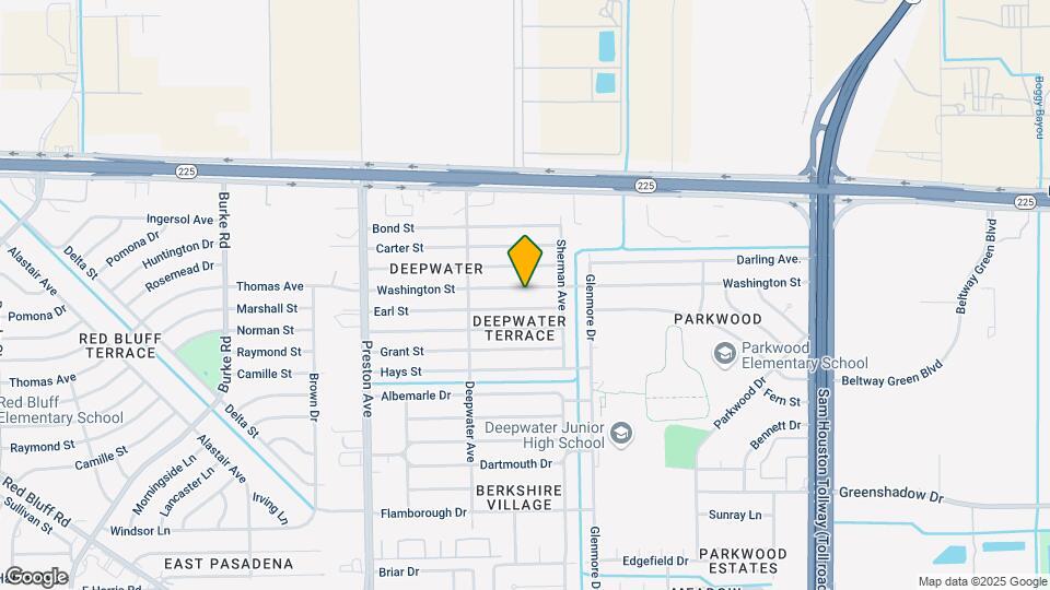 3304 Washington St Map and Location Details