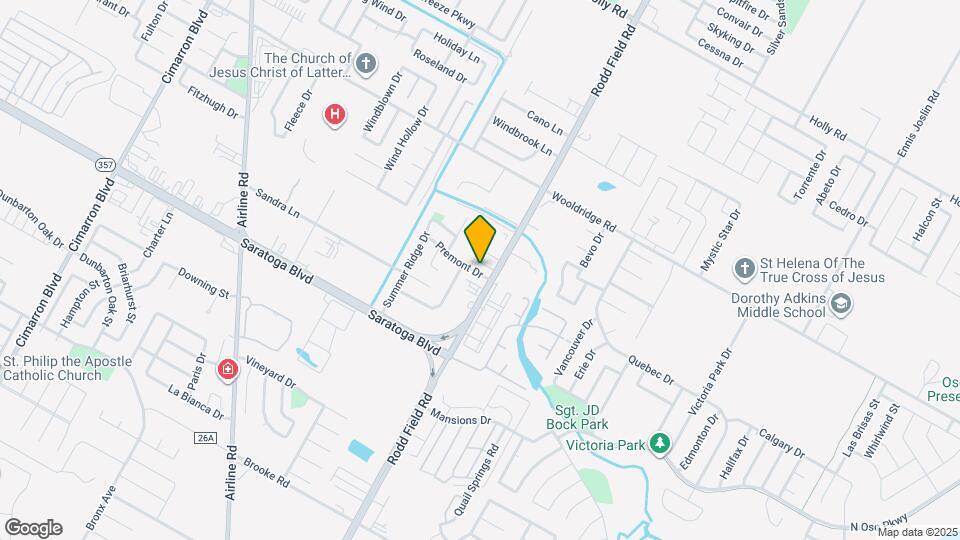 7122 Premont Dr Map and Location Details