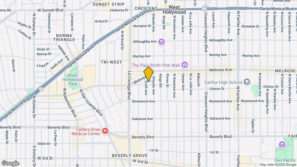 8421 Clinton St Map and Location Details