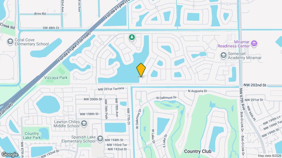5420 SW 134th Ave Map and Location Details