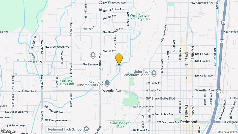 418 NW 17th St-Unit -1 Map and Location Details