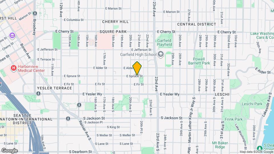 2019 E Spruce St Map and Location Details