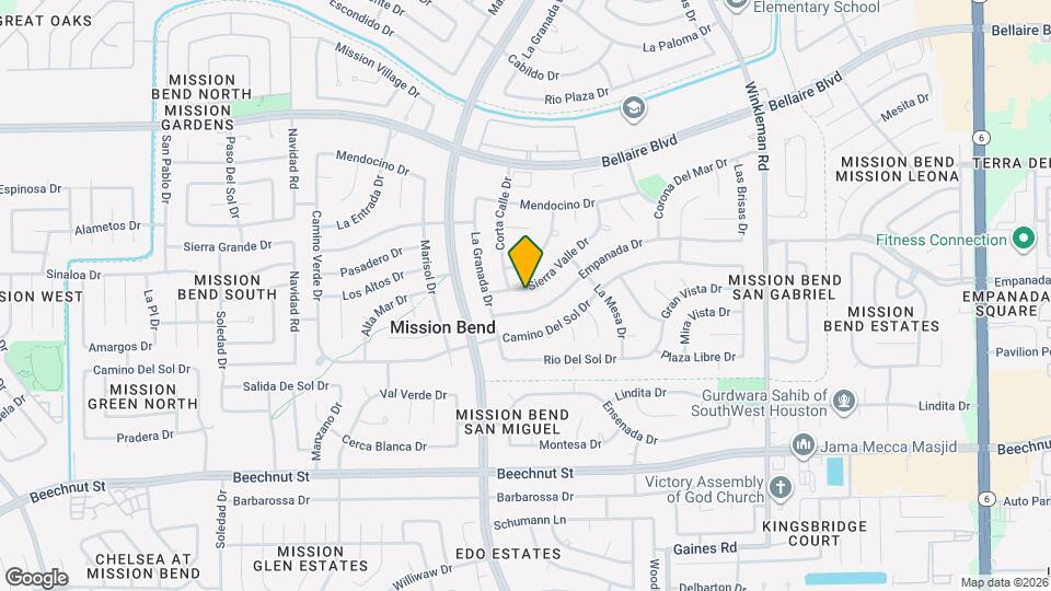 15627 Sierra Valle Dr Map and Location Details