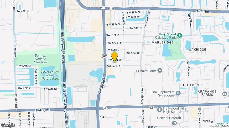 4475 SW 54th Ct Map and Location Details