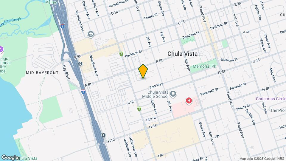 558 Madrona St Map and Location Details