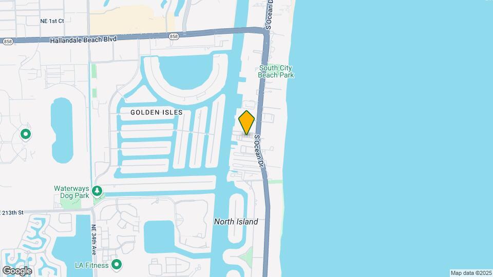 2049 S Ocean Dr, Unit 806 Map and Location Details