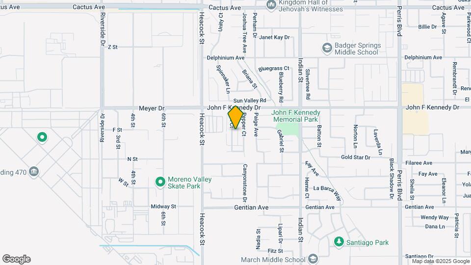 15128 Elm Ct Map and Location Details