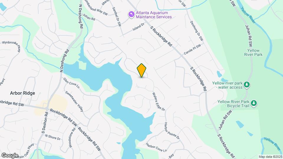 7435 Waters Edge Dr Map and Location Details