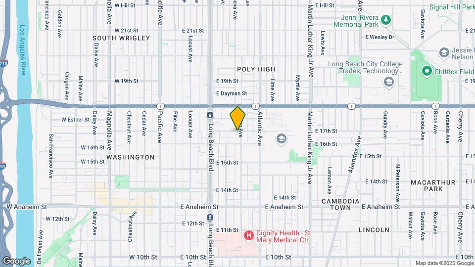 1635 Linden Ave Map and Location Details