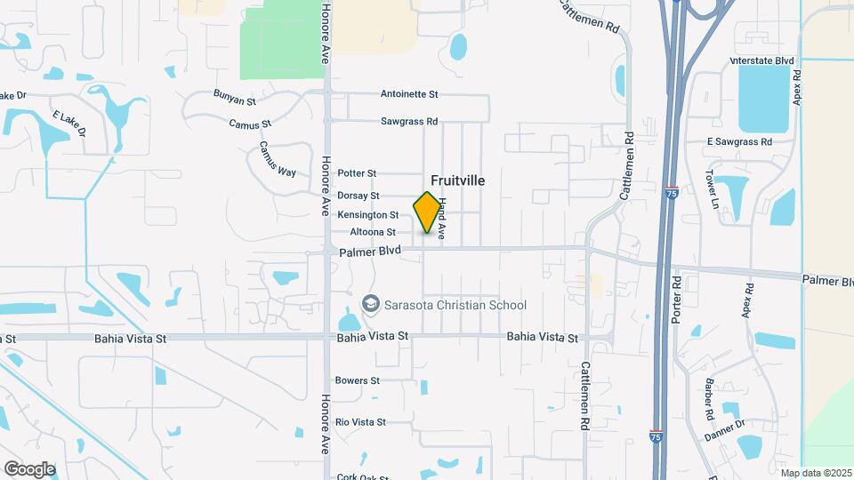 867 Ponder Ave Map and Location Details