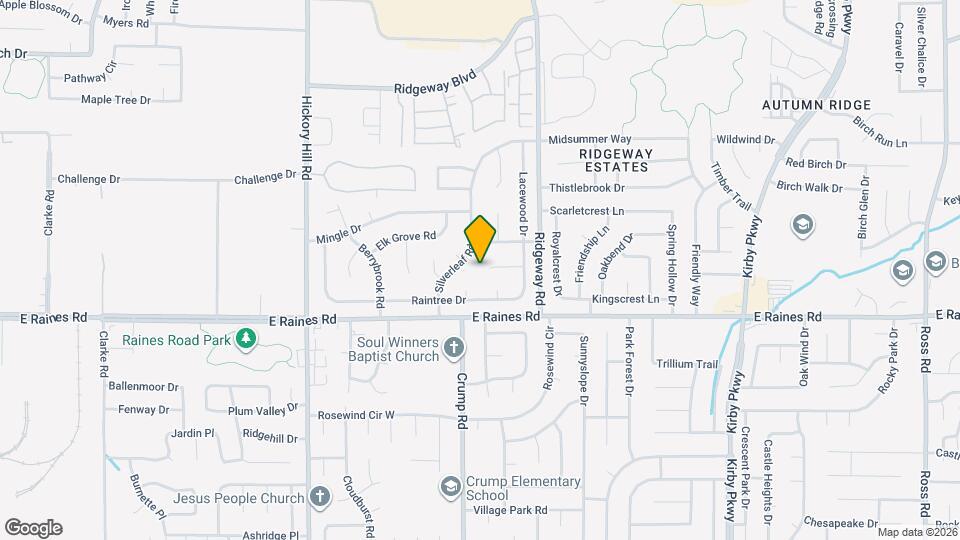 6128 Lacewood Cove Map and Location Details