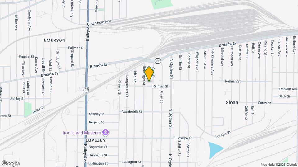 106 Reiman St Map and Location Details