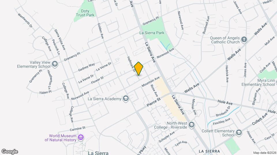 5033 Hallmark St Map and Location Details