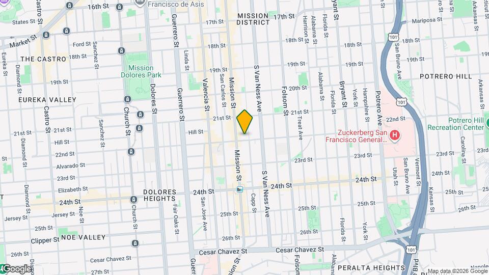 3164 22nd St Map and Location Details