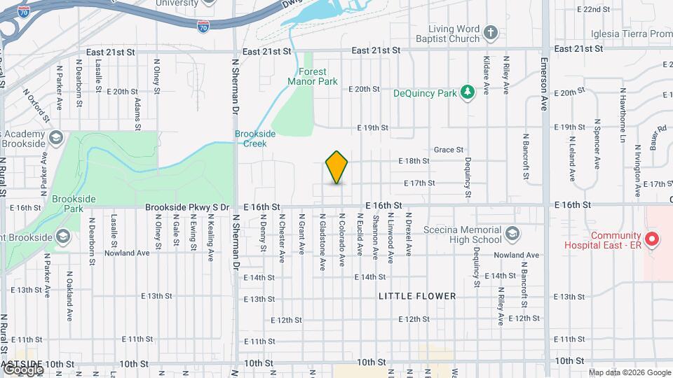 1628 N Colorado Ave, Unit 1630 N Colorado Ave Map and Location Details