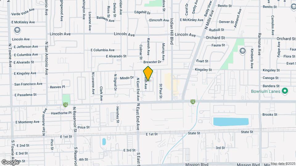 662 Karesh Ave Mapa y Detalles de la Ubicación