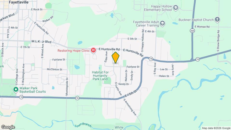 966 Curtis Ave Map and Location Details