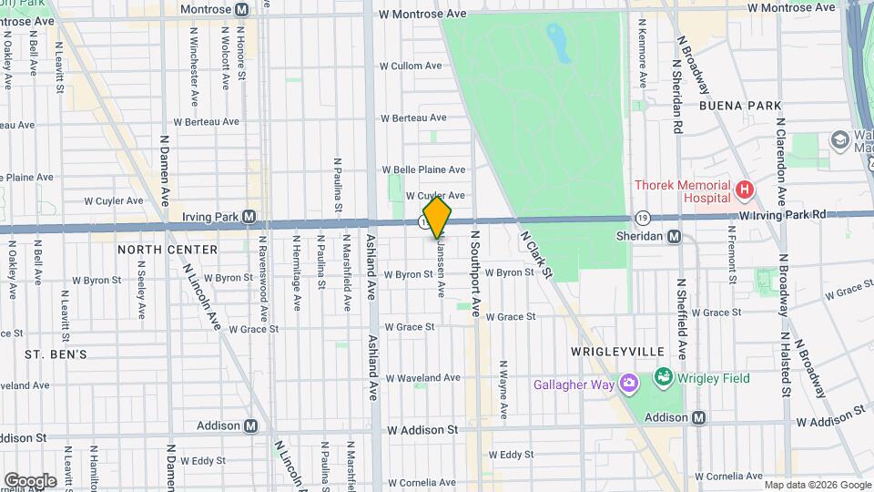 3930 N Janssen Ave, Unit N3 Map and Location Details
