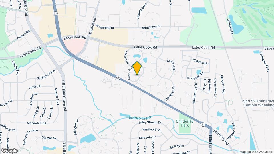 1233 Mae Ct Map and Location Details