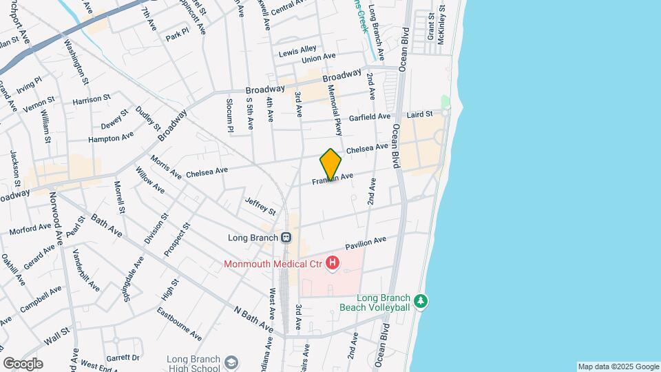 156 Franklin Ave Mapa y Detalles de la Ubicación